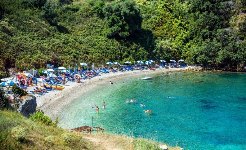 plaže na krfu
