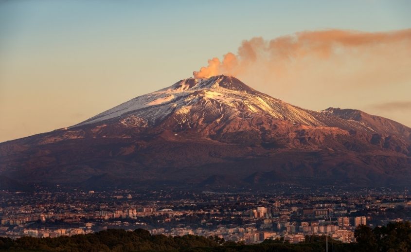Vulkan Etna Katanija