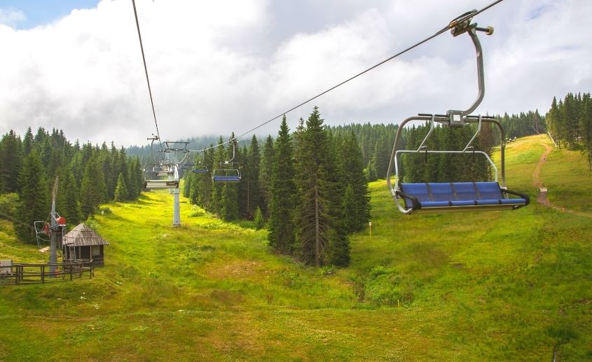 Panoramska vožnja žičarom - Kopaonik leti