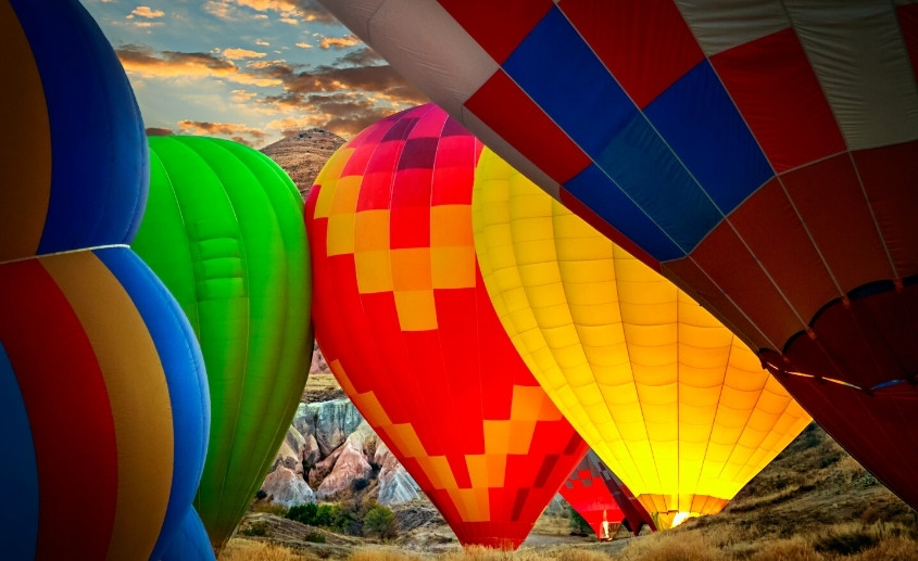 Kapadokija voznja balonom